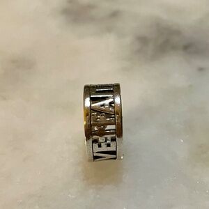 James Avery Faith Hope Love Ring sz 7